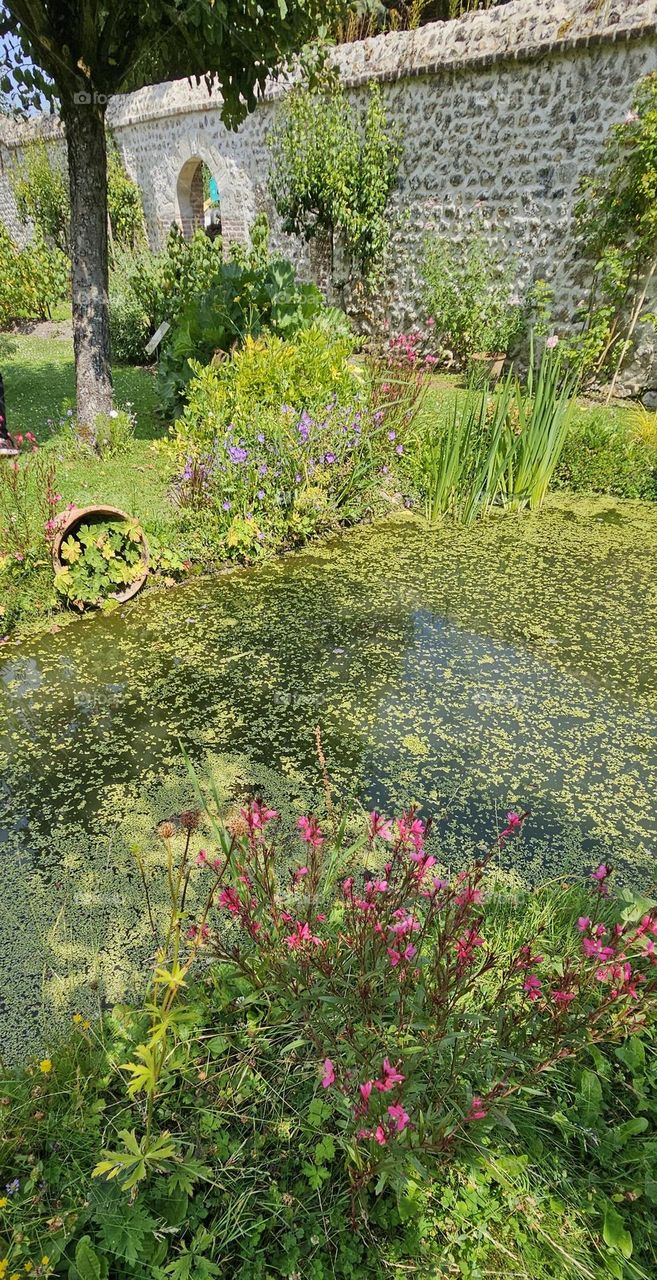 jardin de la ferme Saint Simeon