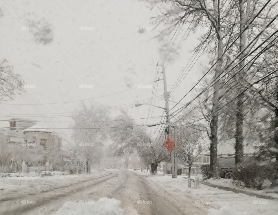 March 2018 snowstorm, Staten Island, NY