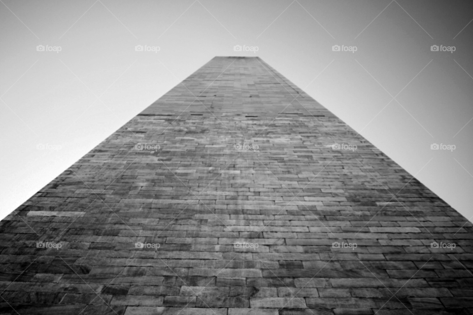 WA Monument Straight Up. I was standing next to monument and looked up, had to snap it.