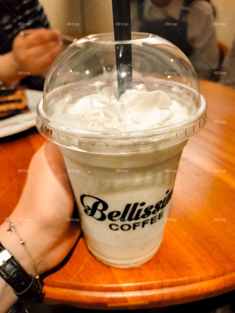 ice coffee in the summer