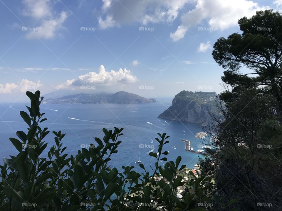 Views of Capri
