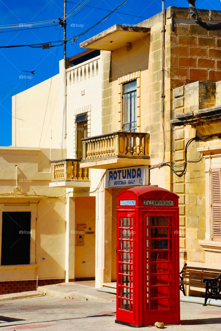 Telephone Booth in Malta 