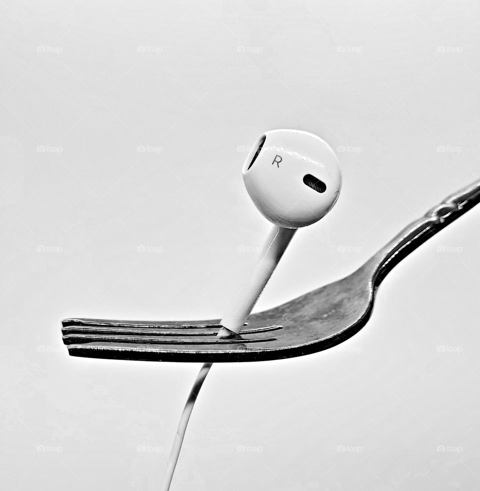 No ordinary fork, music to the  fork