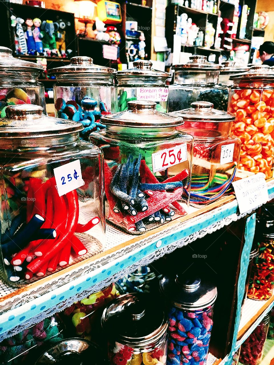 an afternoon at the candy store