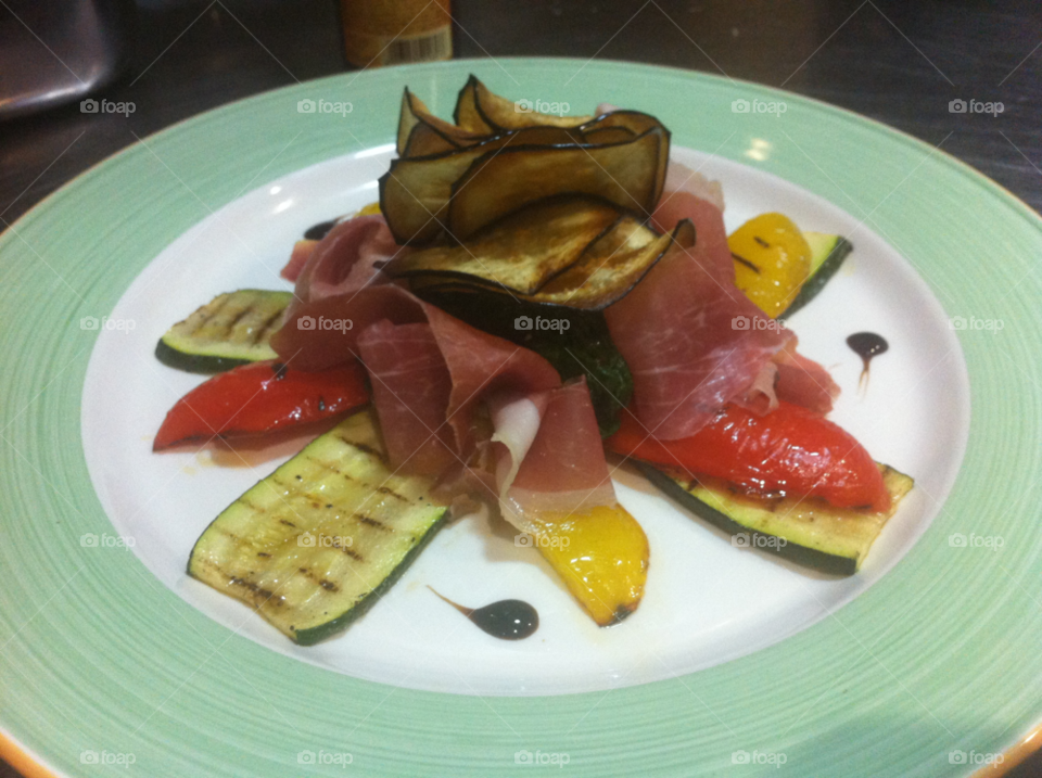 starter food mediterranean ham by jifkak