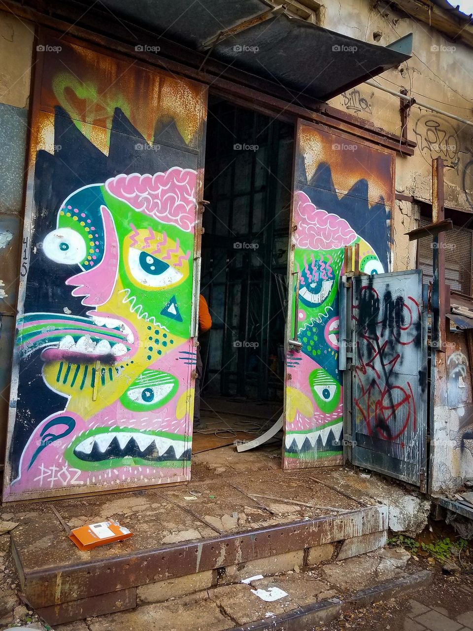 urban industrial street art