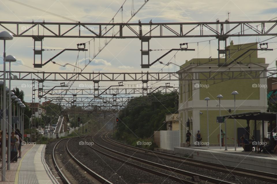 Tendido eléctrico Tren