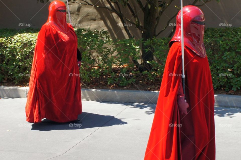 Red Imperial Guards from Star Wars