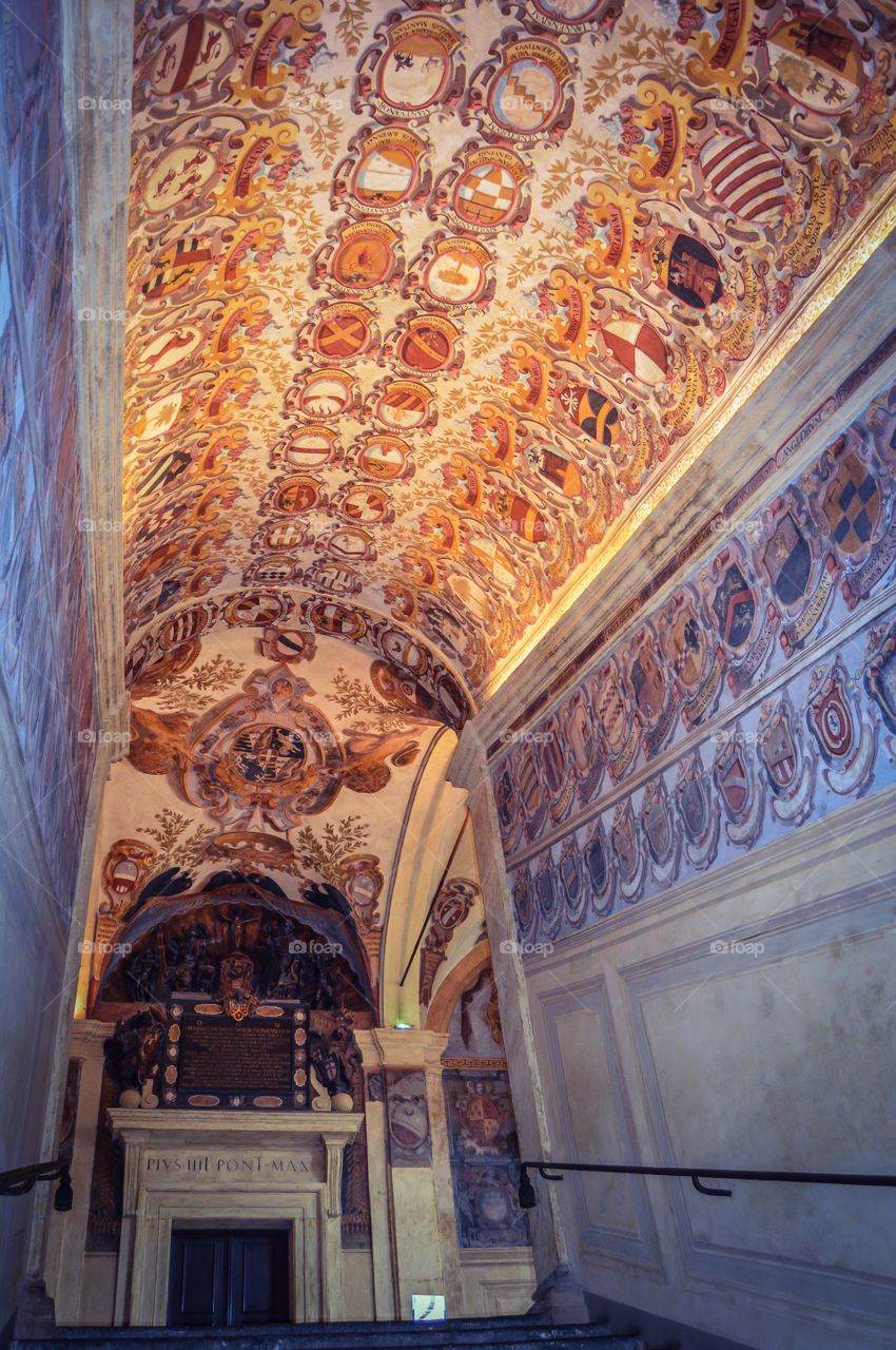 Palacio del Archiginnasio de Bolonia (Bologna - Italy)