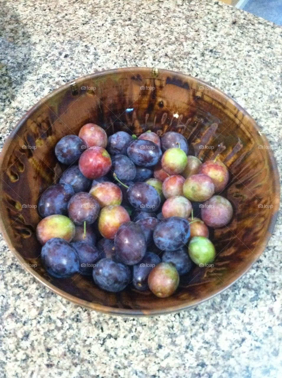 Bowl of Plums