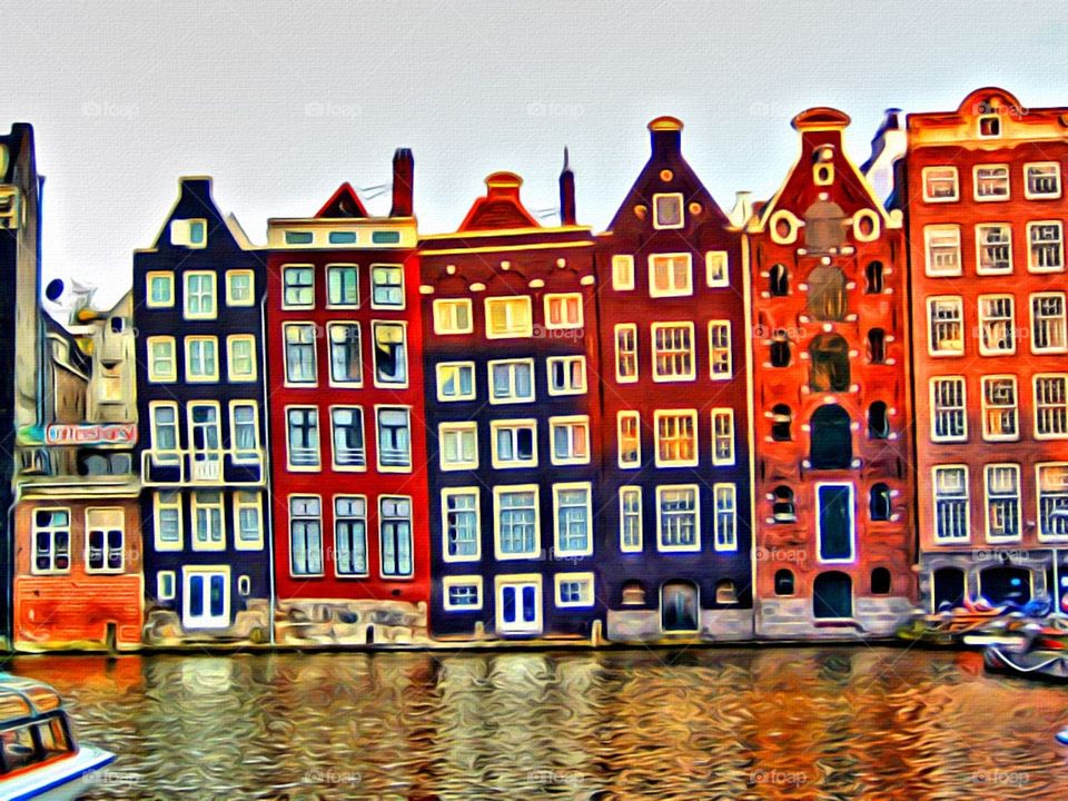 Amsterdam, scene, creative edit