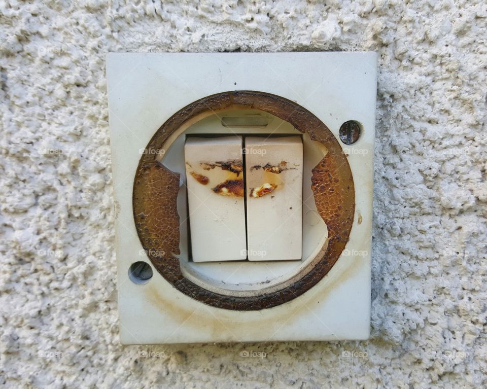 Plastic light switch