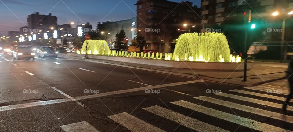 fuente en avenida del Cid