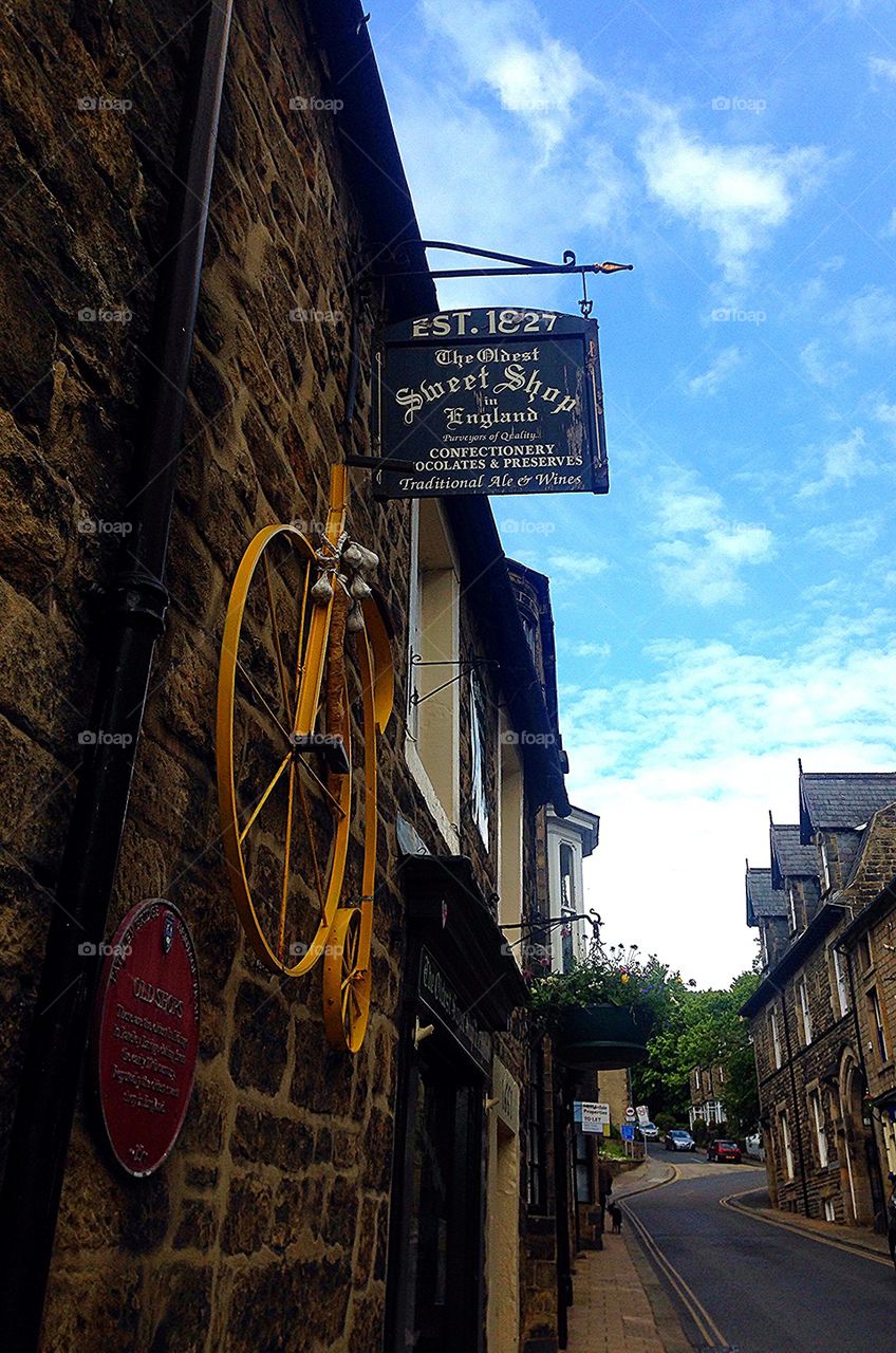 England's oldest sweets shop 