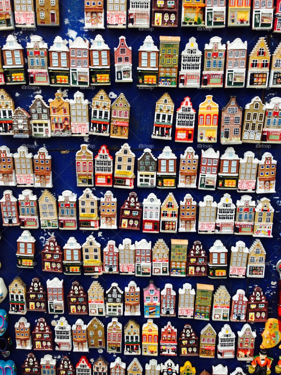 houses variation in amsterdam . houses magnets variation in amsterdam , netherlands, europe 