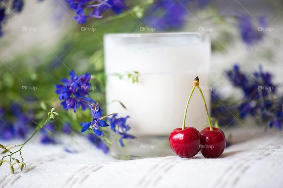 Close-up of cherries