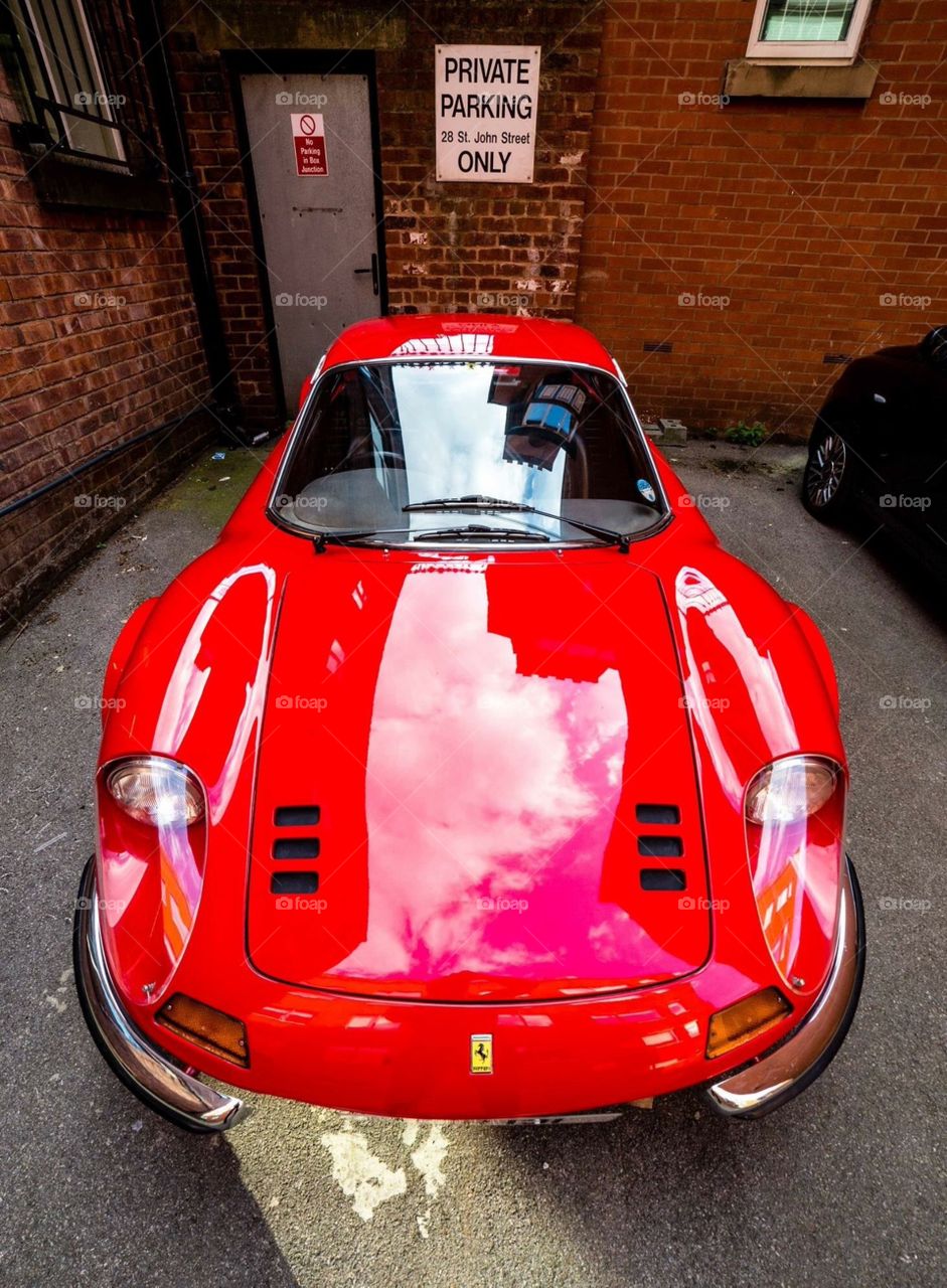 Ferrari. Red beauty 