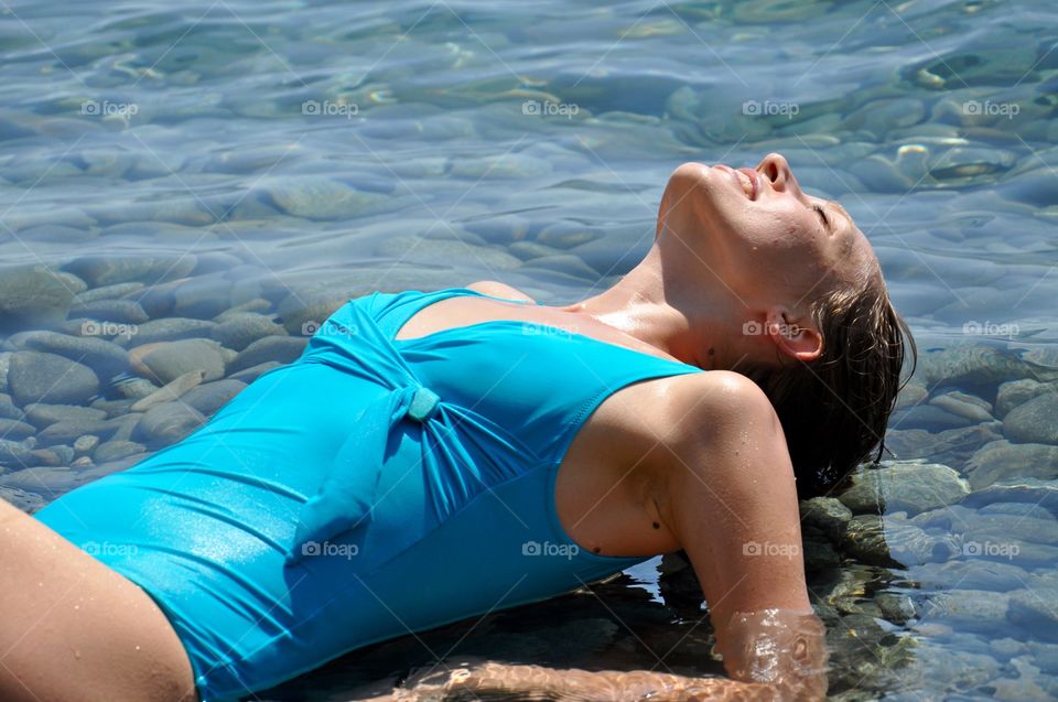 Swimming on the Black Sea 