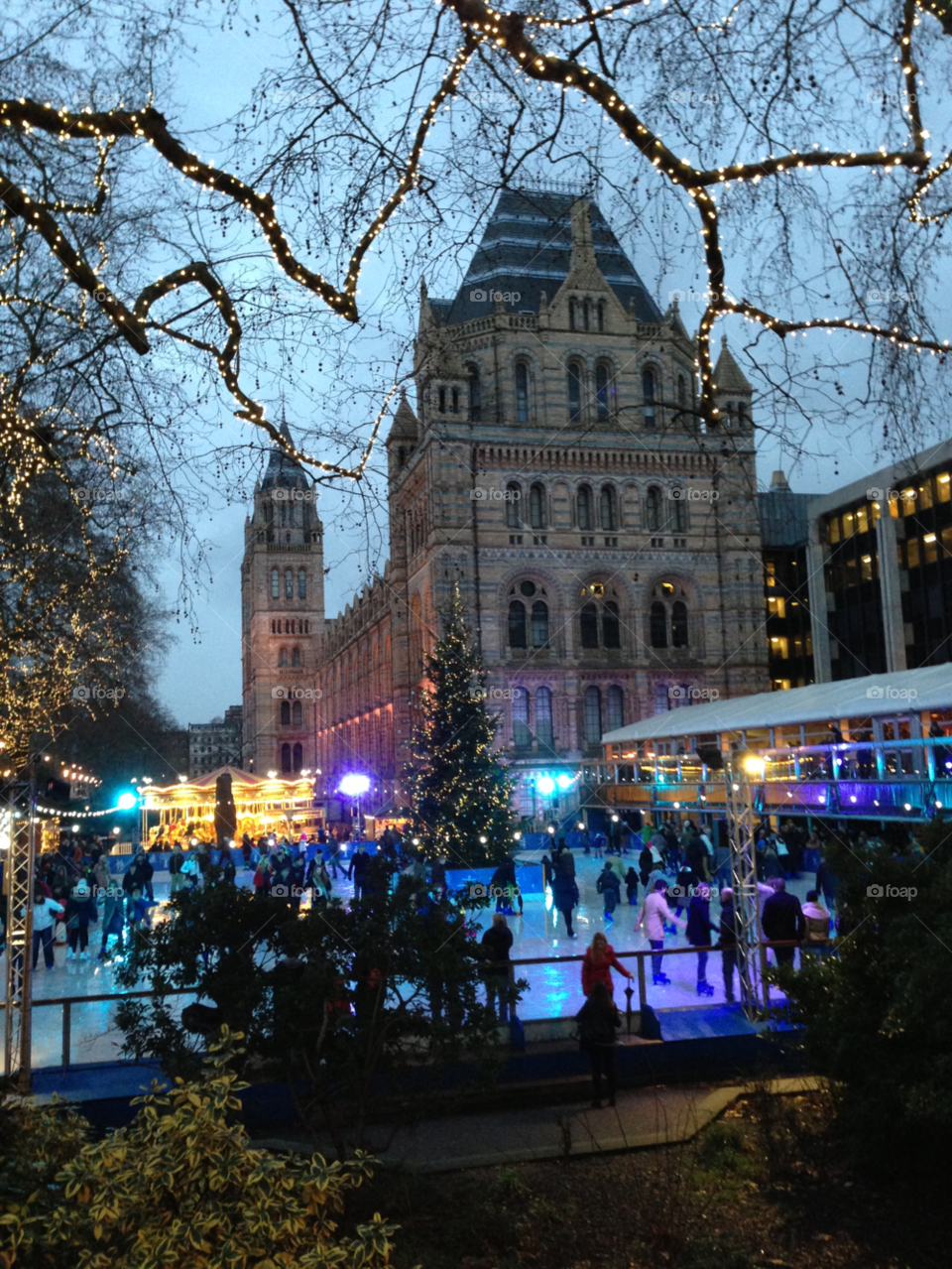 winter london christmas lights by disneycjd