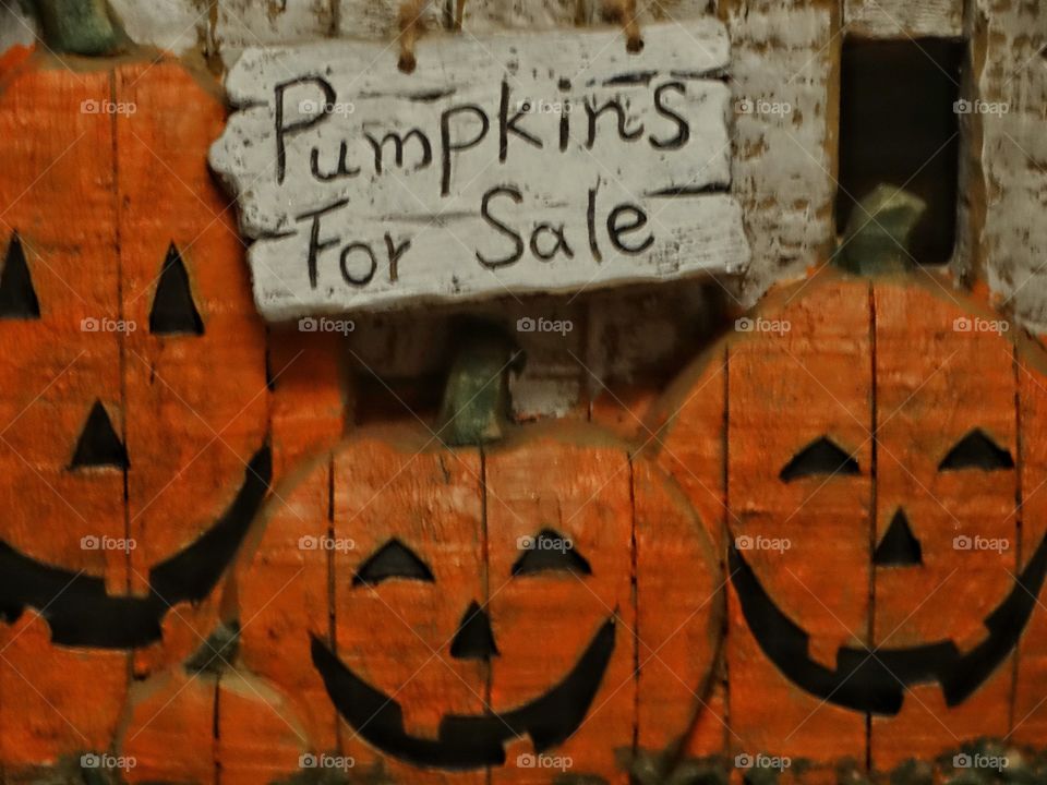 Halloween Pumpkin Decoration
