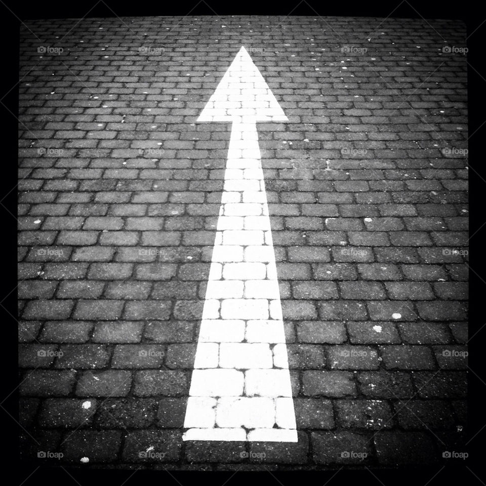 london arrow sidewalk pavement by jbrinkler