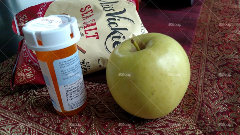 prescription drugs Apple Healthy Junk Food chips