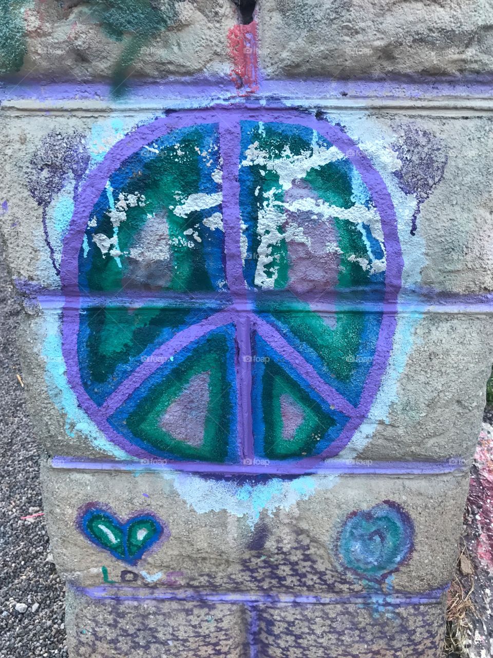 Peace in purple