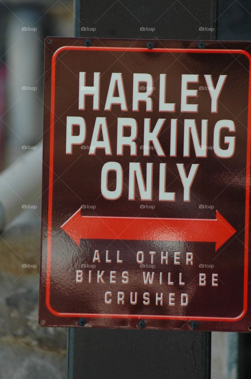 Harley Parking