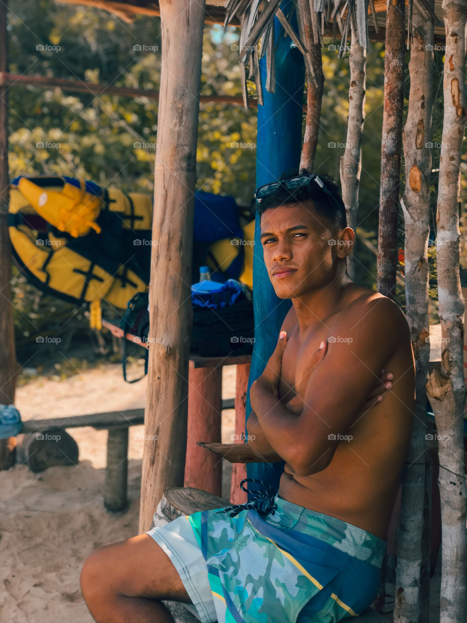 whenever you go to the beach, do not forget to wear life jackets before entering the water