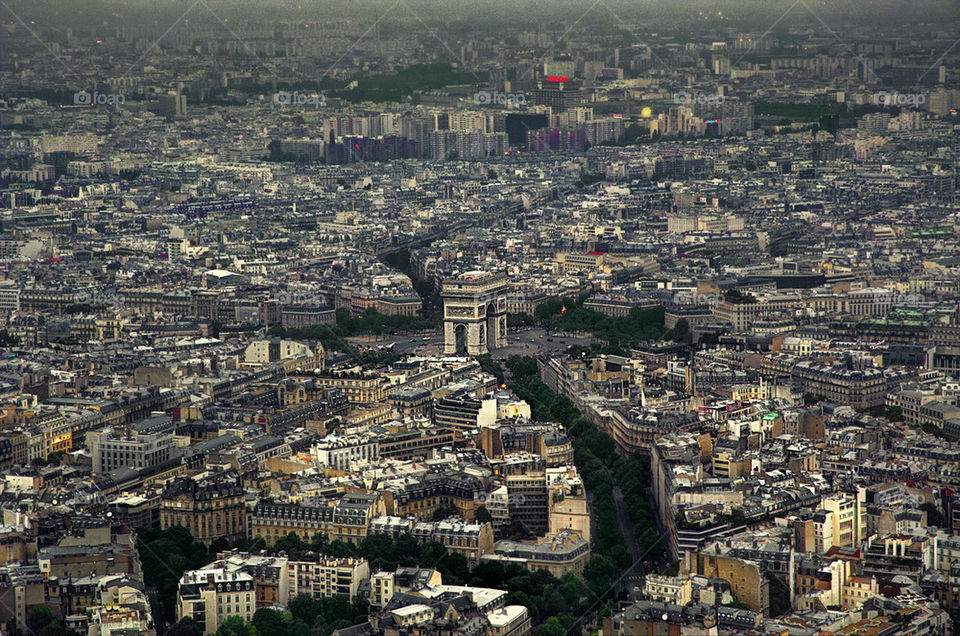 From the Eiffel Tower