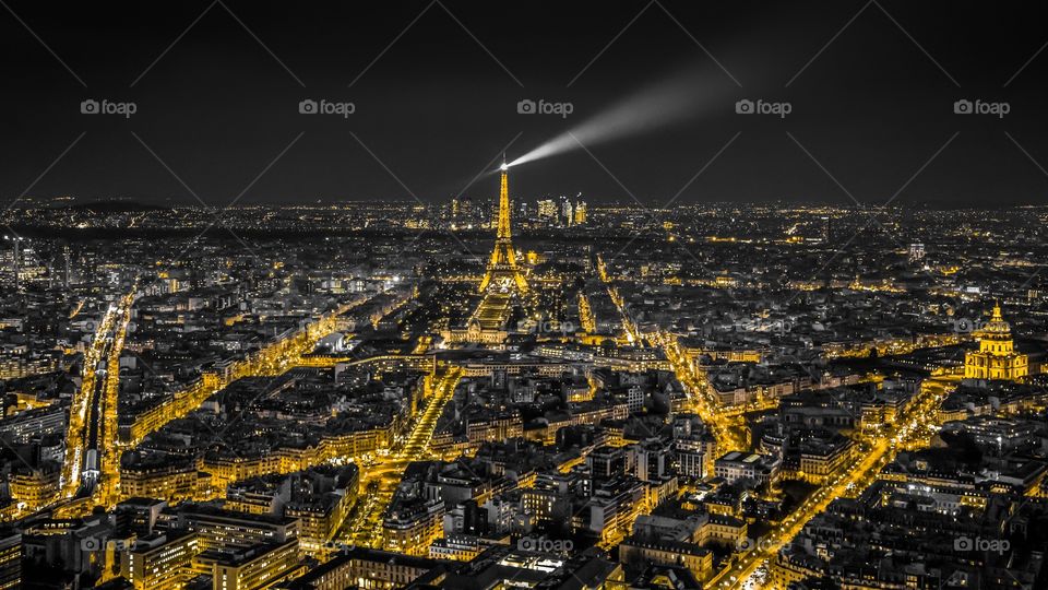 Tour Yellow. Paris, France