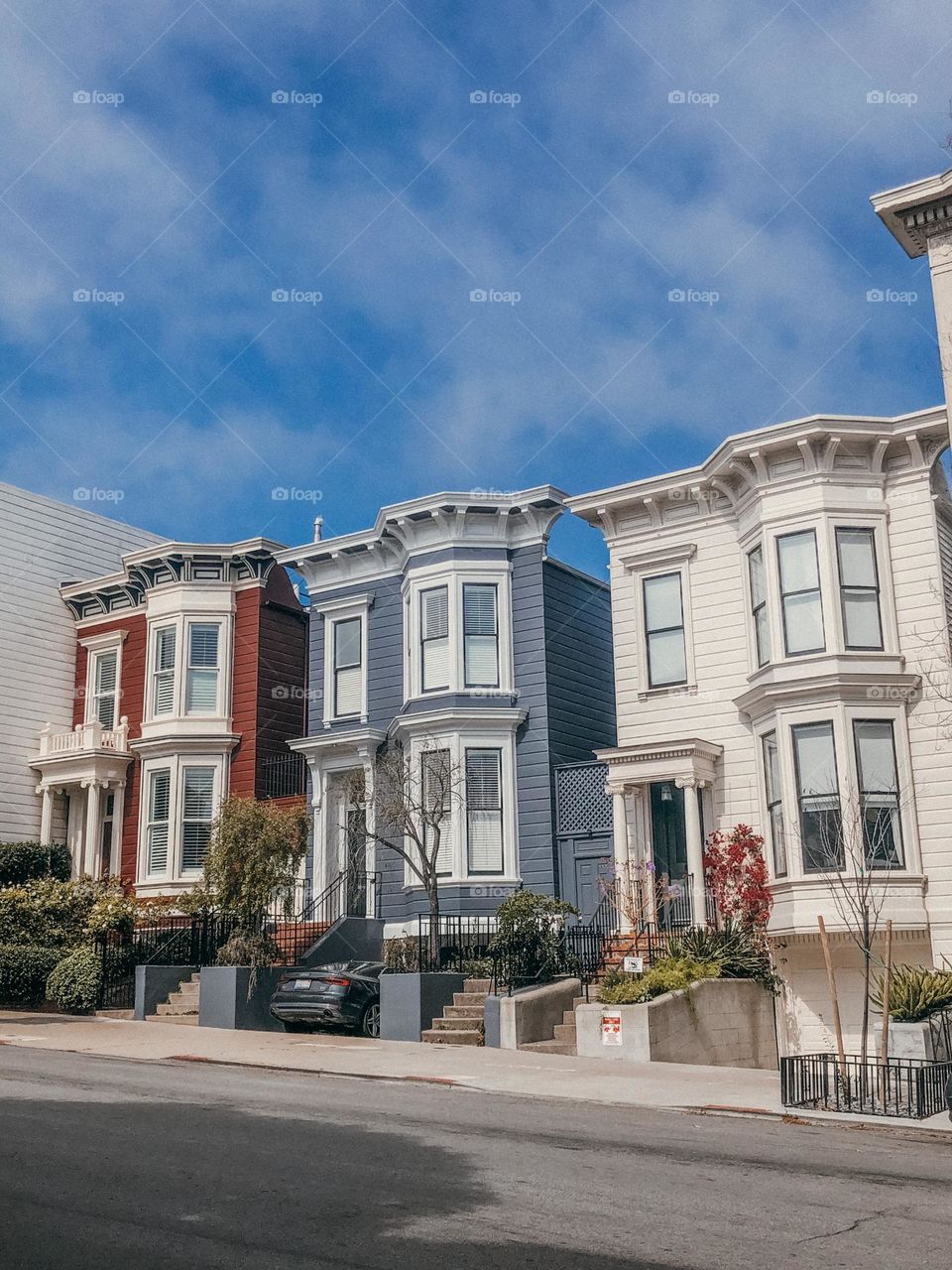Twin houses at San Francisco