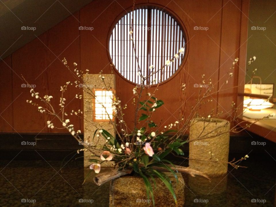 art zen ikebana flower arrangement by freychong
