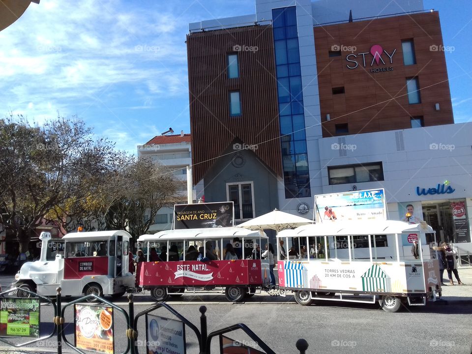 Comboio Turístico em Torres Vedras Portugal