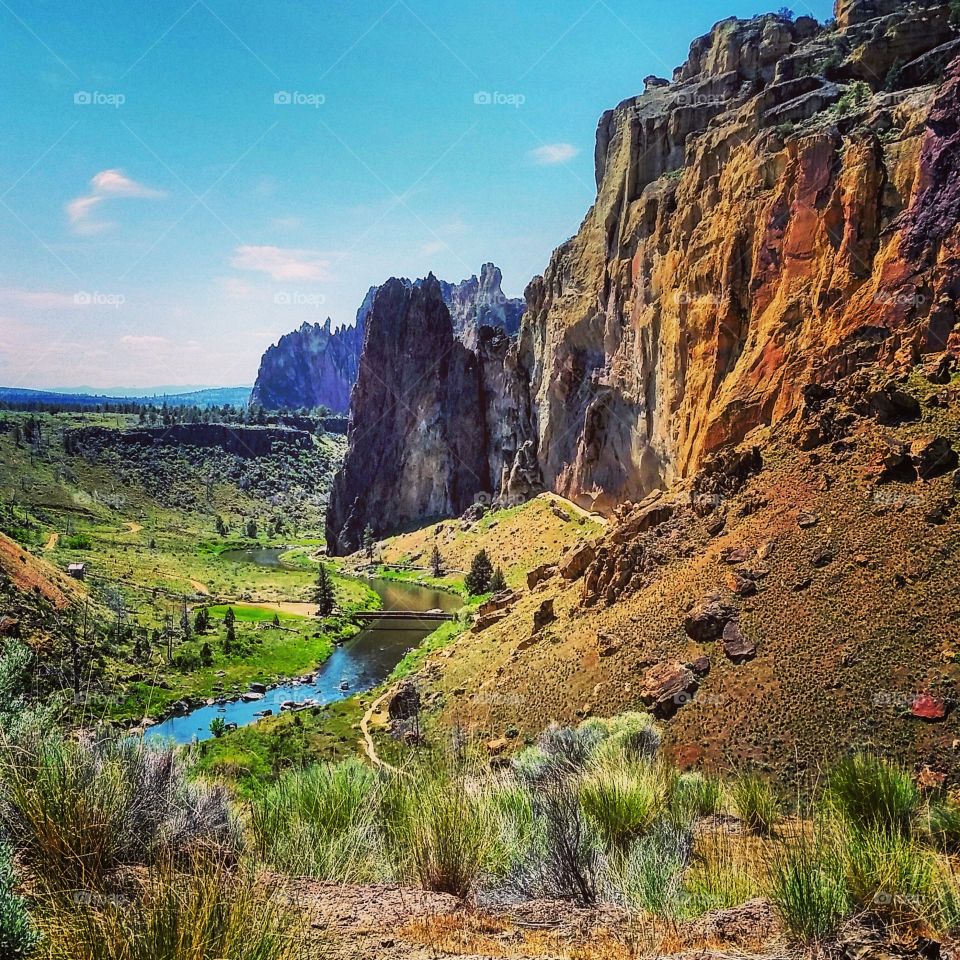 Smith Rock State Park near Bend, OR.