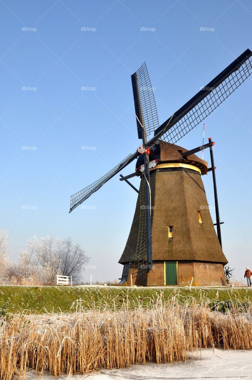 Kinderdijk wind mill