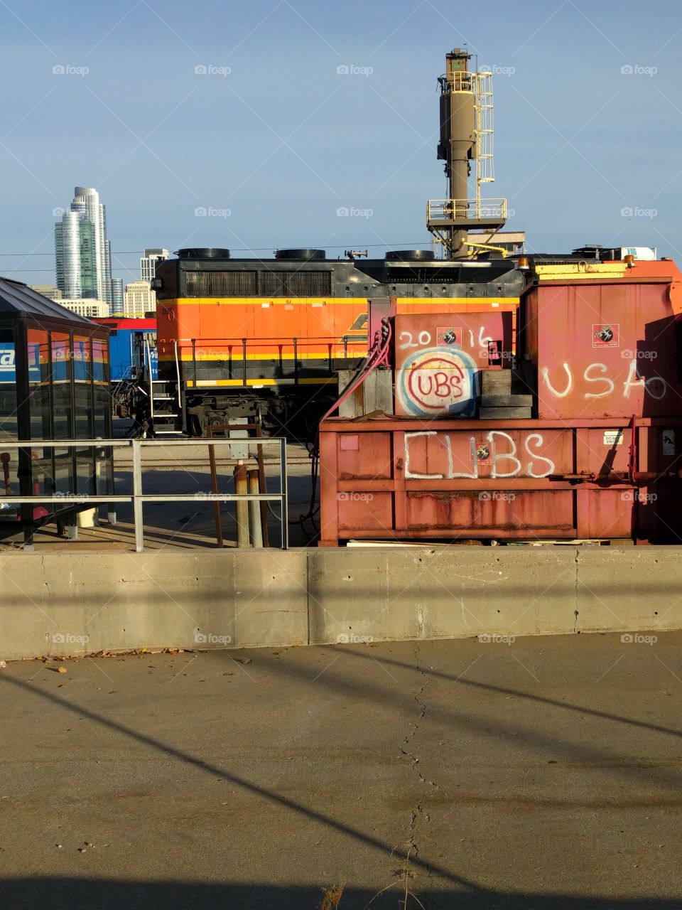 Chicago Train Yard Graffiti