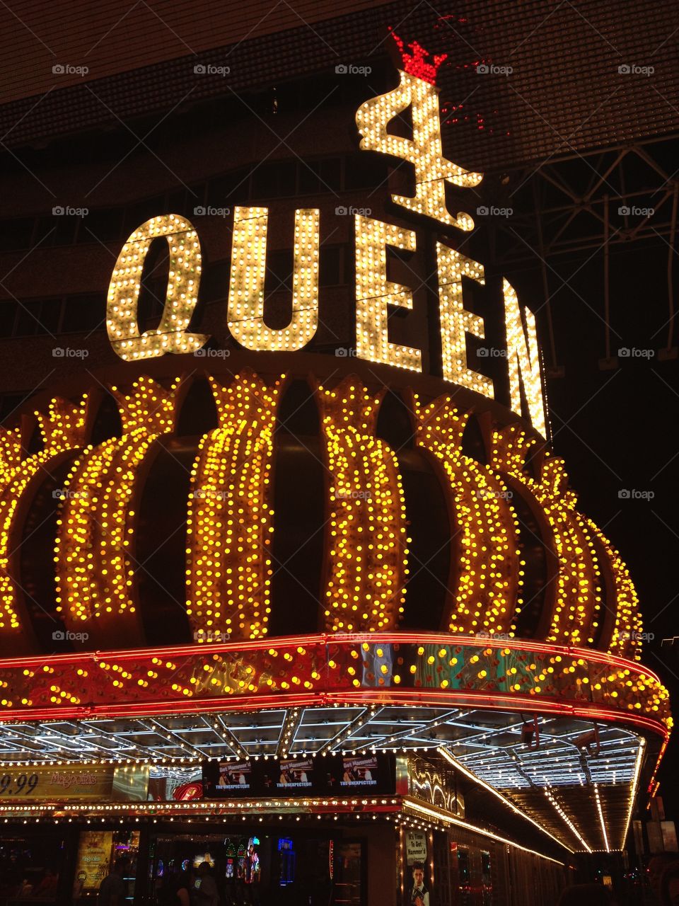 Downtown Las Vegas . Fremont street Las Vegas 