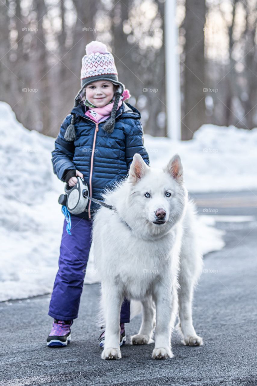 Kids and animals 