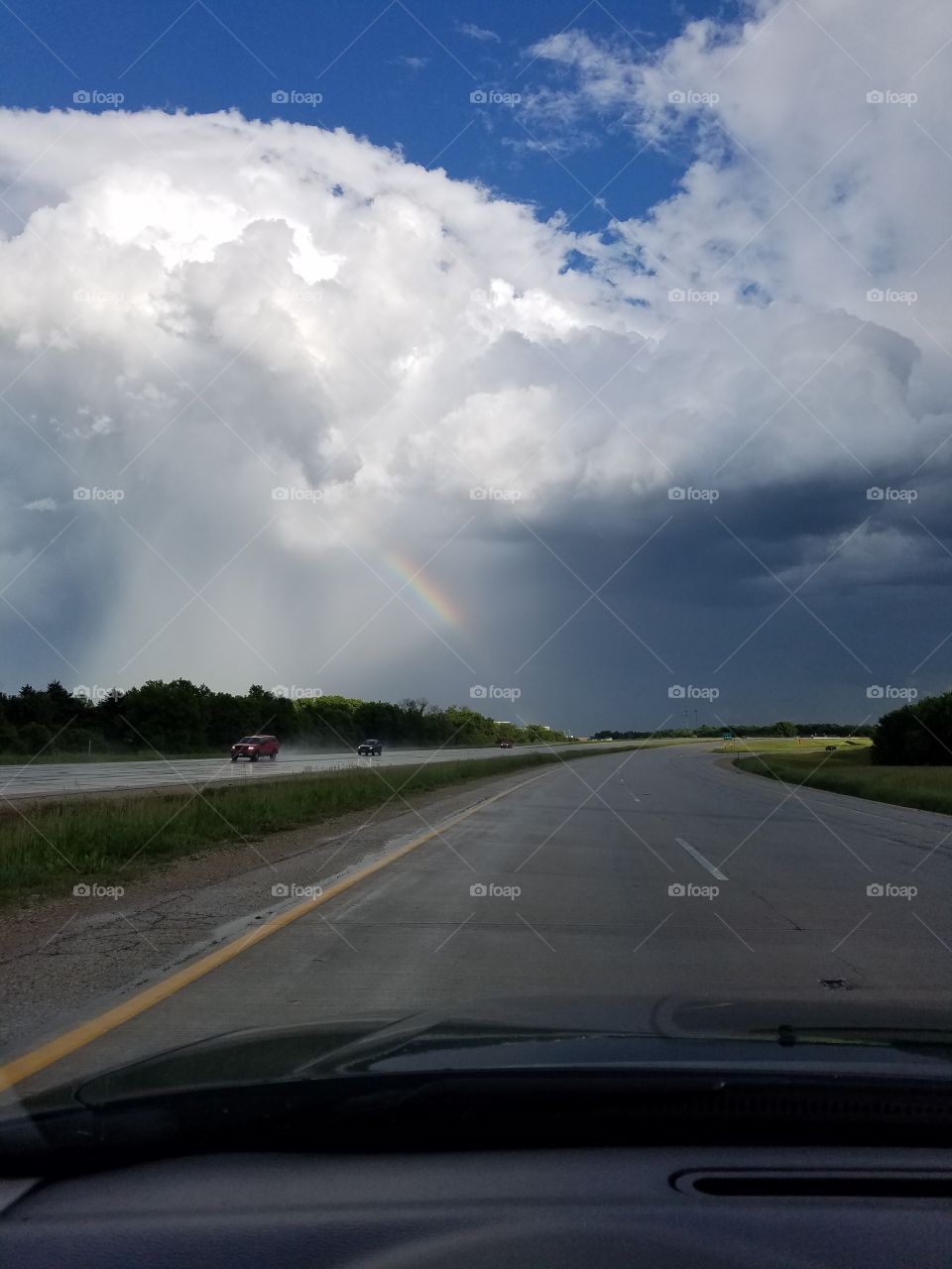 Rainbow in the Storm