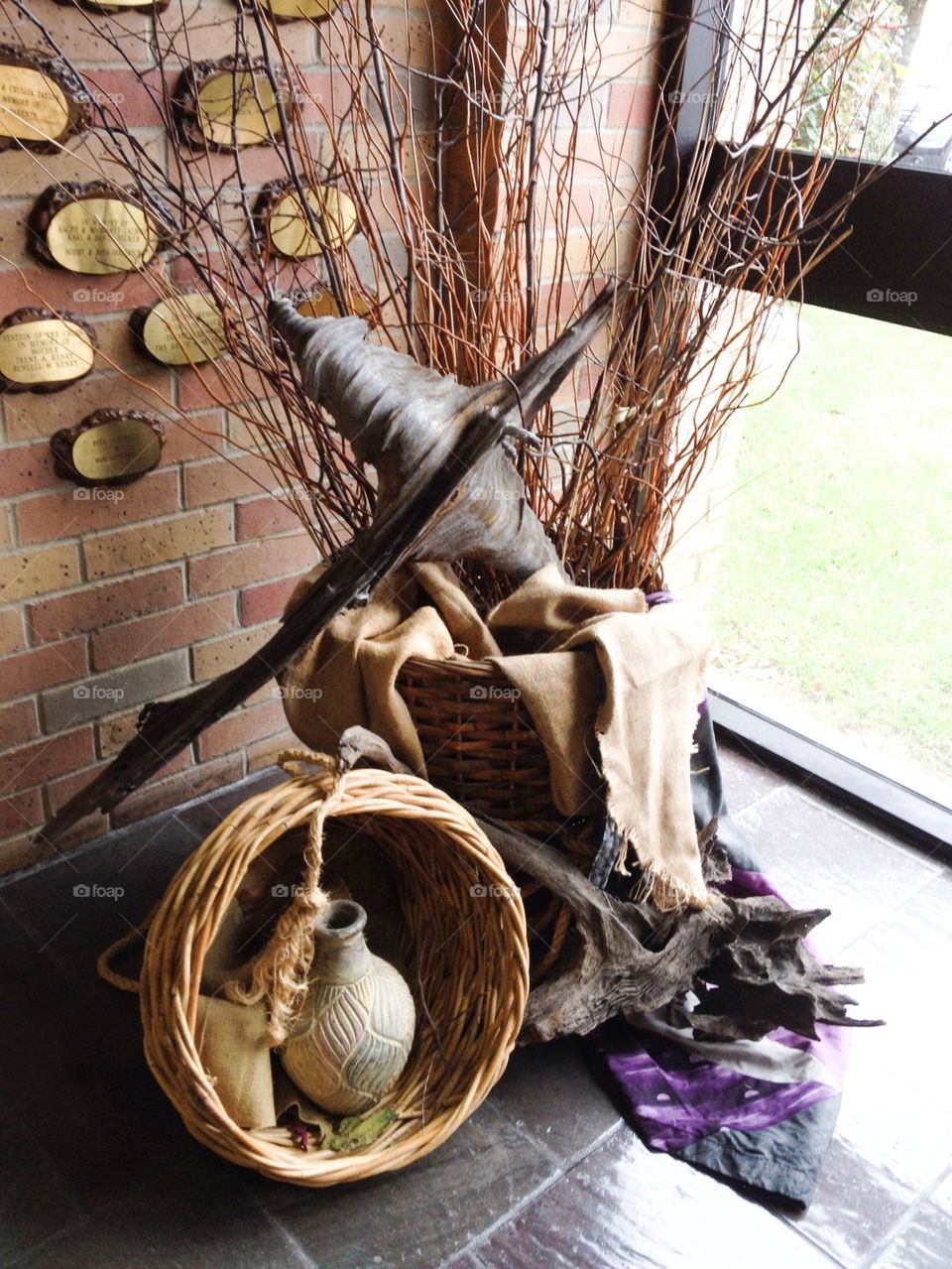 Beautiful scene at the Church