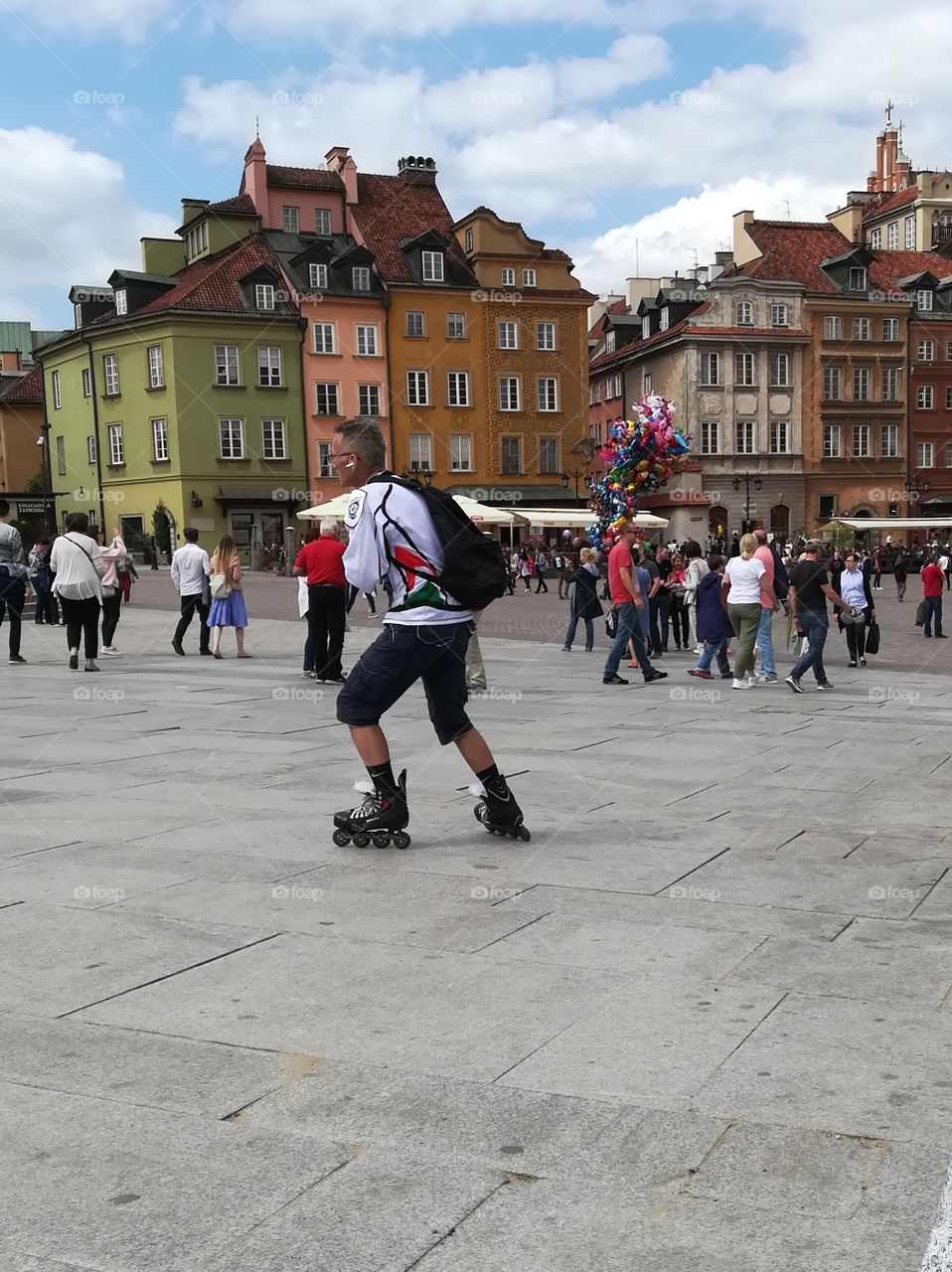 Roller skating