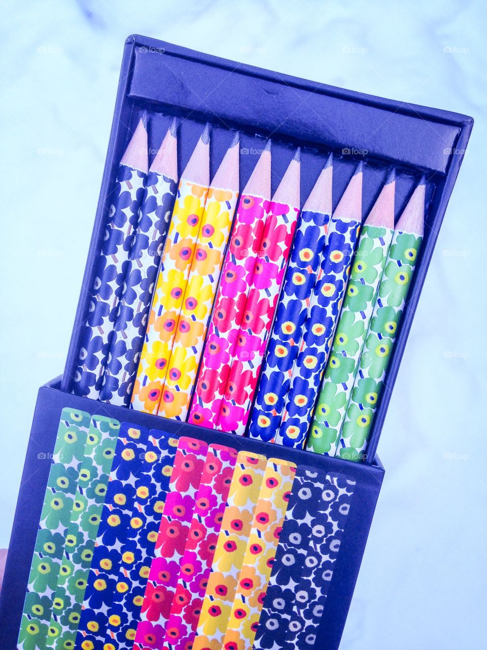 marimekko unikko pencils