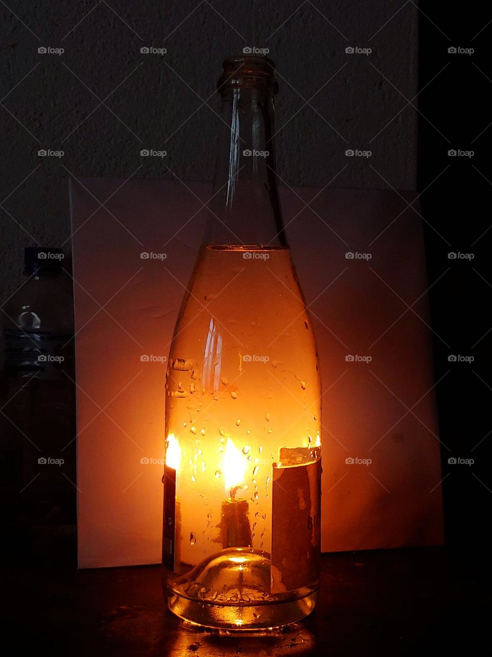 bottle captured