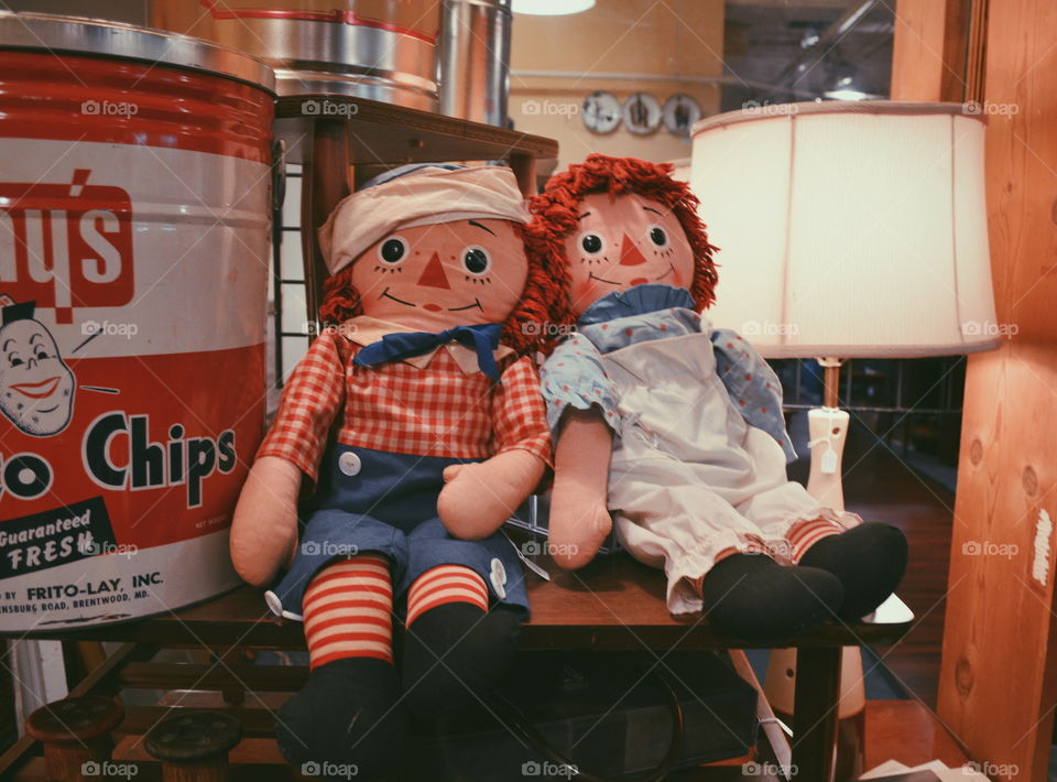 Raggedy Anne and Andy