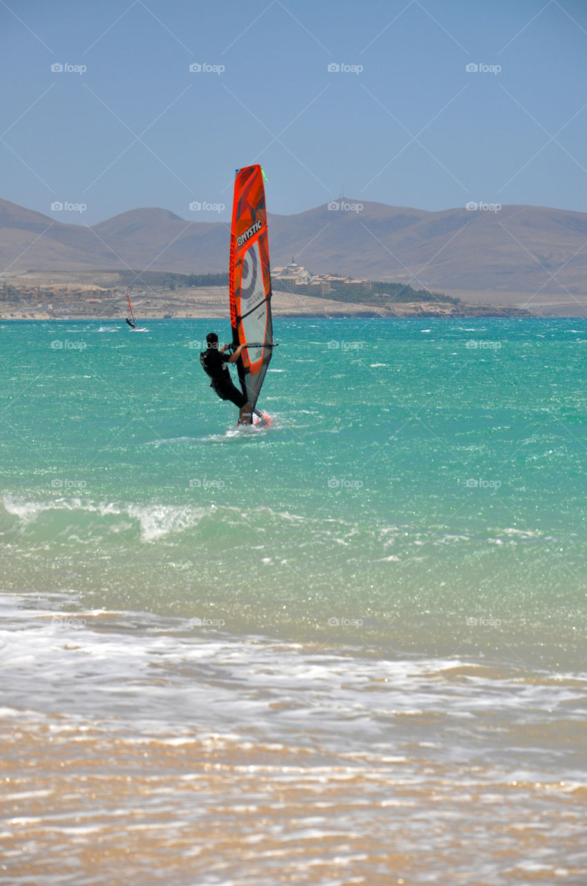 Windsurf on Fuerteventura 