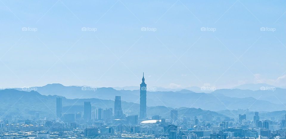 Taipei 101 from a distance 