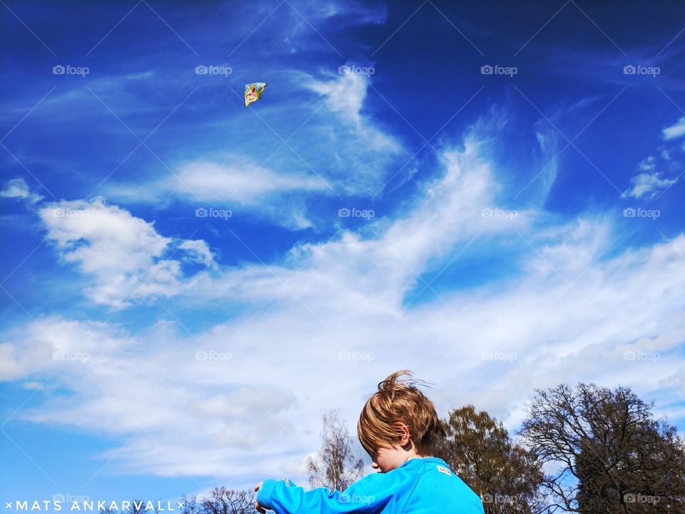 Kite flying