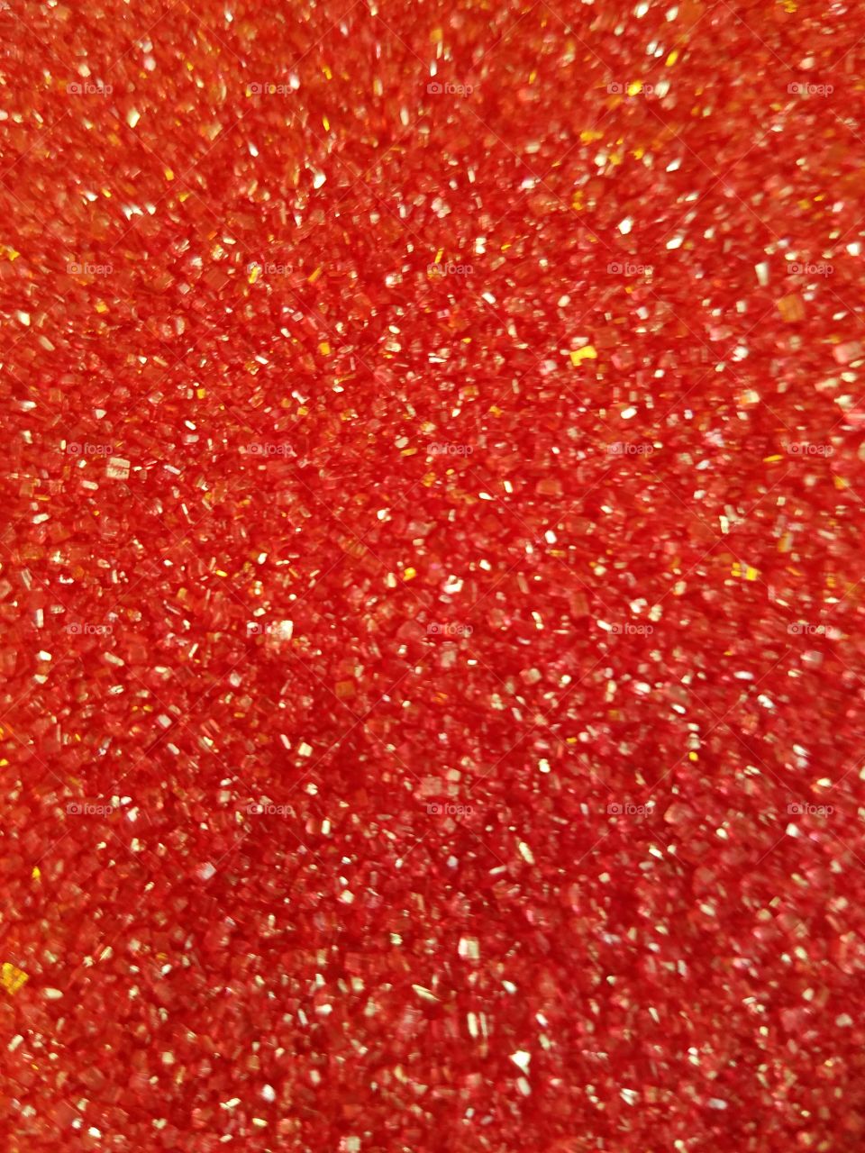 Red crystal sugar