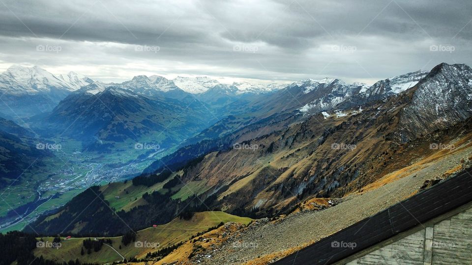 View from Mt. Niesen